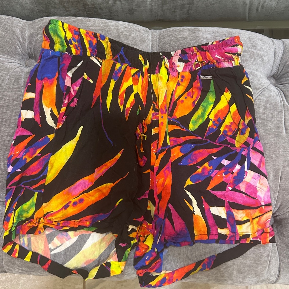 Maaji Colorful Tropical Women's Athletic Shorts